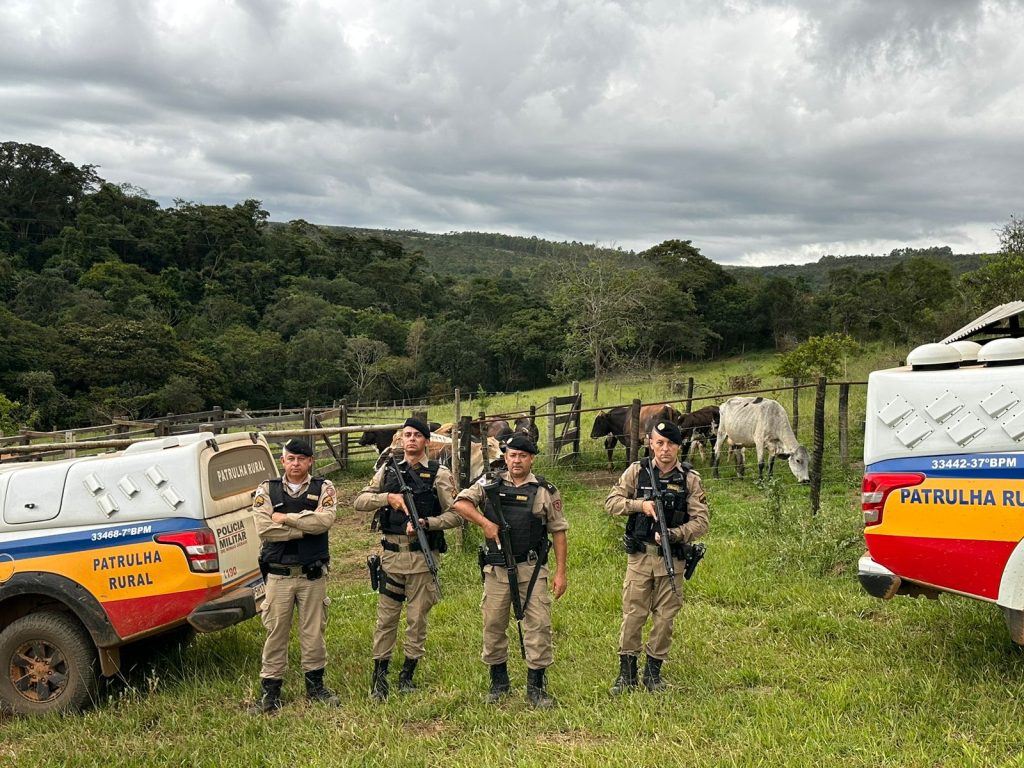 Patrulha Rural Ação integrada do 7º e 37º Batalhões da PMMG culmina