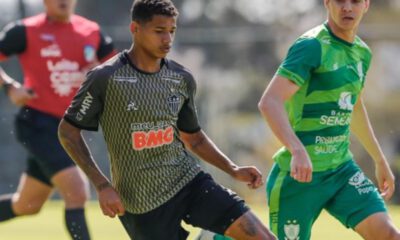 Galo vence o América em jogo treino em atividade com novidades e susto