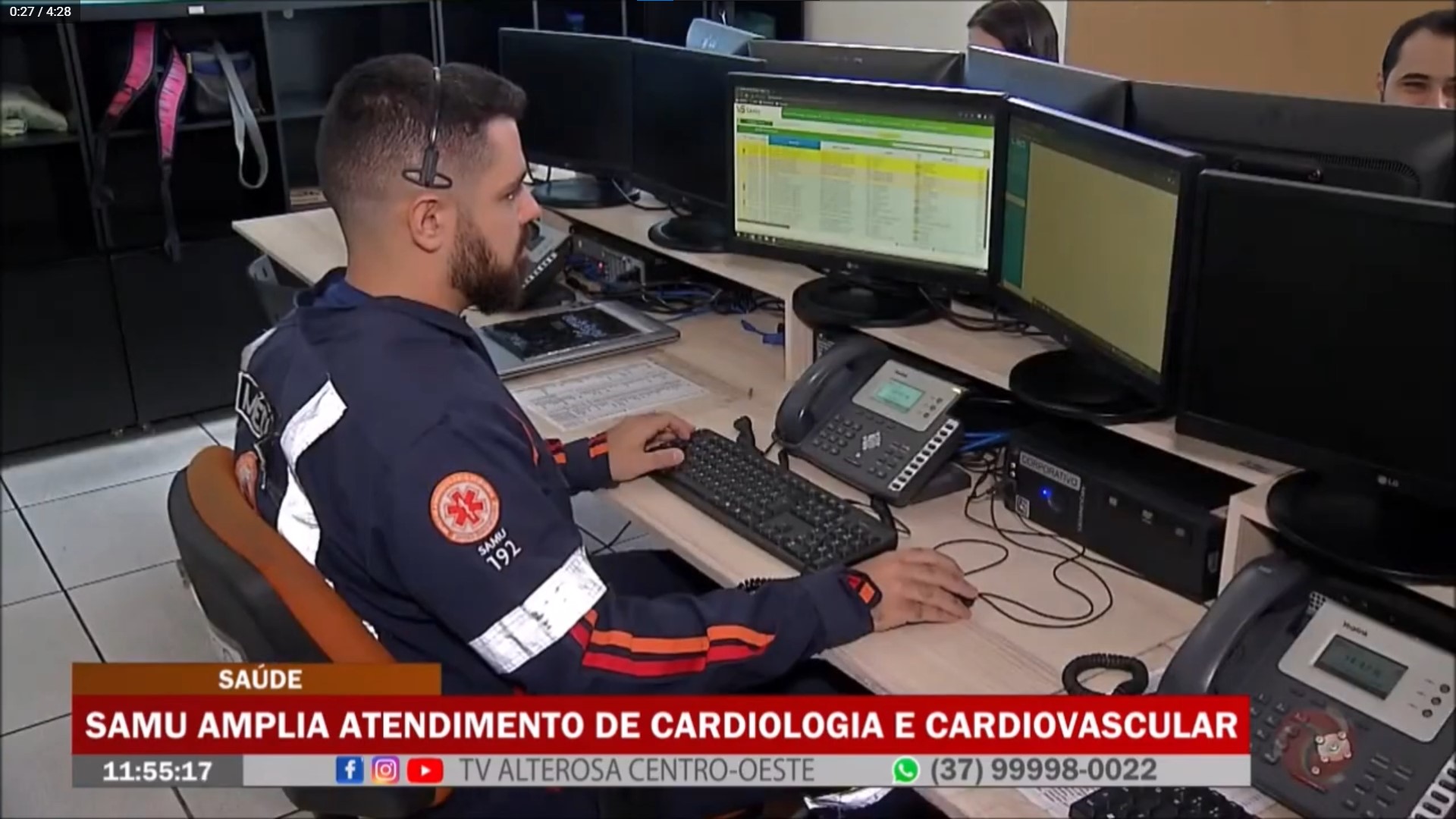 SAMU amplia atendimento de cardiologia