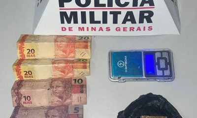 Suspeito de tráfico de drogas é preso em Ermida Divinópolis