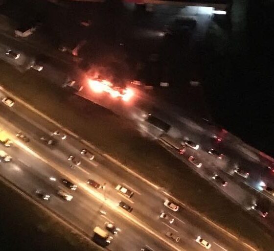 onibus-e-incendiado-no-anel-rodoviario,-em-belo-horizonte