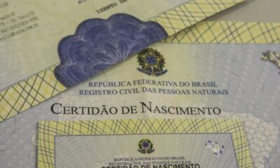 certidão nascimento