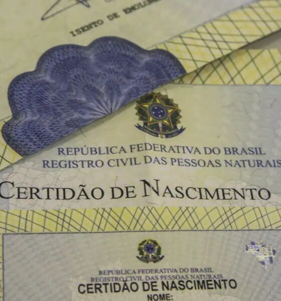 certidão nascimento