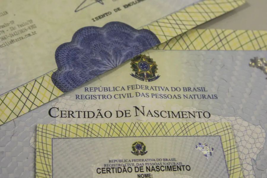 certidão nascimento