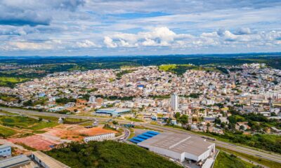 cidade vista de nova serrana panorama